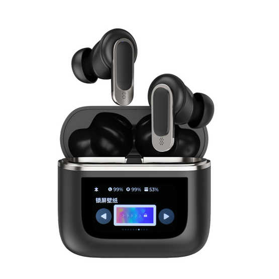 【FB-SG New Users Only】2024 V8 High Fidelity Sound Quality Headset ANC Innovation Revolution With Touch Display Earbuds