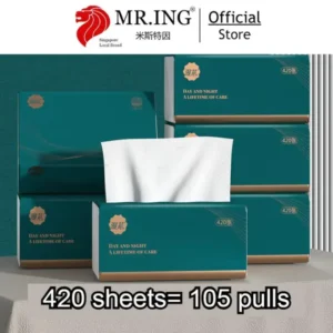 (Free Shipping)4ply High Quality Virgin Wood Pulp Tissue Paper Pack