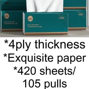 (Free Shipping)4ply High Quality Virgin Wood Pulp Tissue Paper Pack