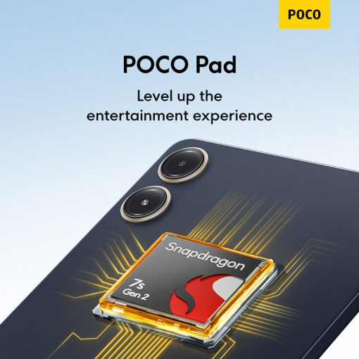 B-14【SG Limited only S$9.99 】 POCO Pad | 8GB+256GB, 12.1” 120Hz 2.5K display, Snapdragon 7s Gen 2, tablet
